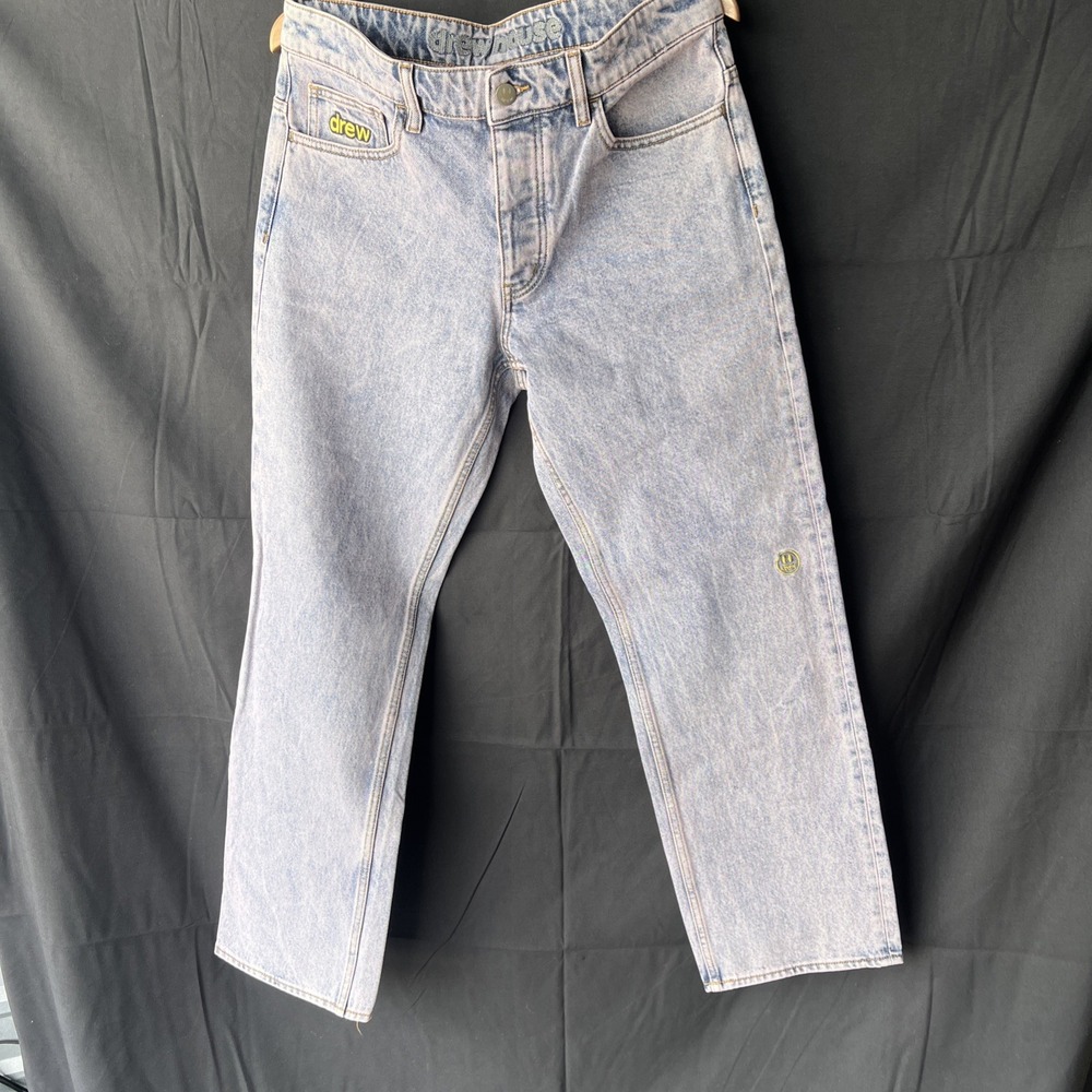 Drew House Wide Leg Jeans To Ted Lavender Size 32 …b38